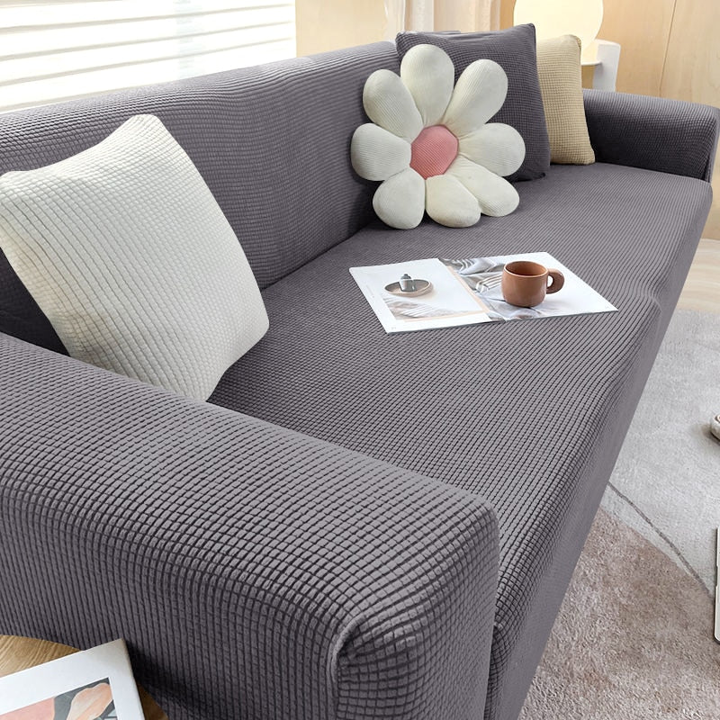 Stretch Sofa Cover Elastic & Anti-Slip Fits 1-4 Seater