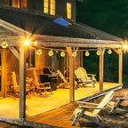 String Lights Clear Bulbs LED Warm White