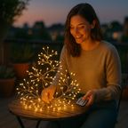 String Lights Copper Wire Remote Control & Battery Operated