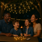 String Lights Copper Wire Remote Control & Battery Operated