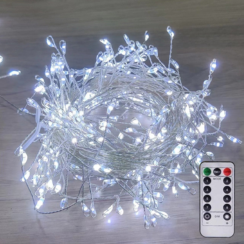 String Lights Copper Wire Remote Control & Battery Operated
