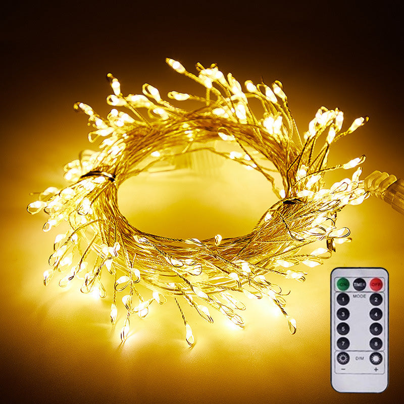 String Lights Copper Wire Remote Control & Battery Operated
