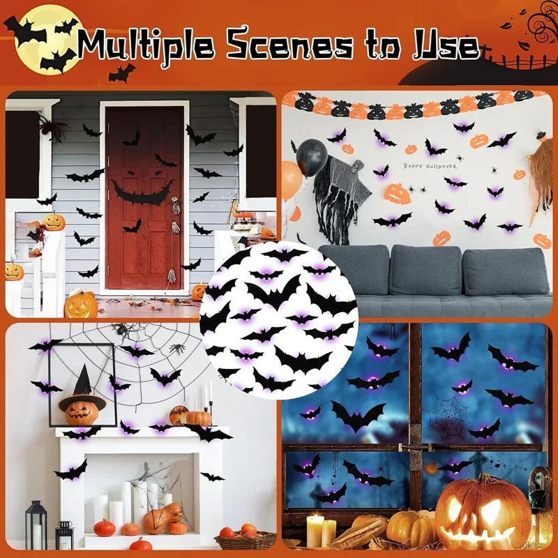 String Lights LED Bat & Spider
