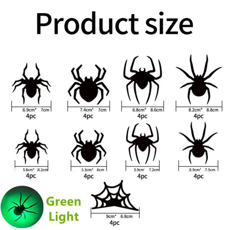 String Lights LED Bat & Spider