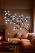 String Lights LED Floral Vine Low-Heat Warm Glow