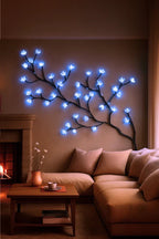 String Lights LED Floral Vine Low-Heat Warm Glow