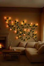 String Lights LED Floral Vine Low-Heat Warm Glow