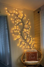 String Lights LED Floral Vine Low-Heat Warm Glow