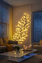 String Lights LED Floral Vine Low-Heat Warm Glow