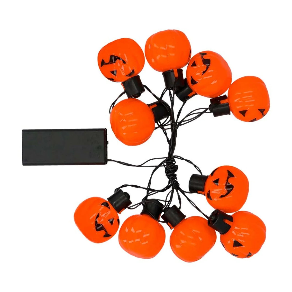 String Lights Pumpkin-Shaped Orange LED