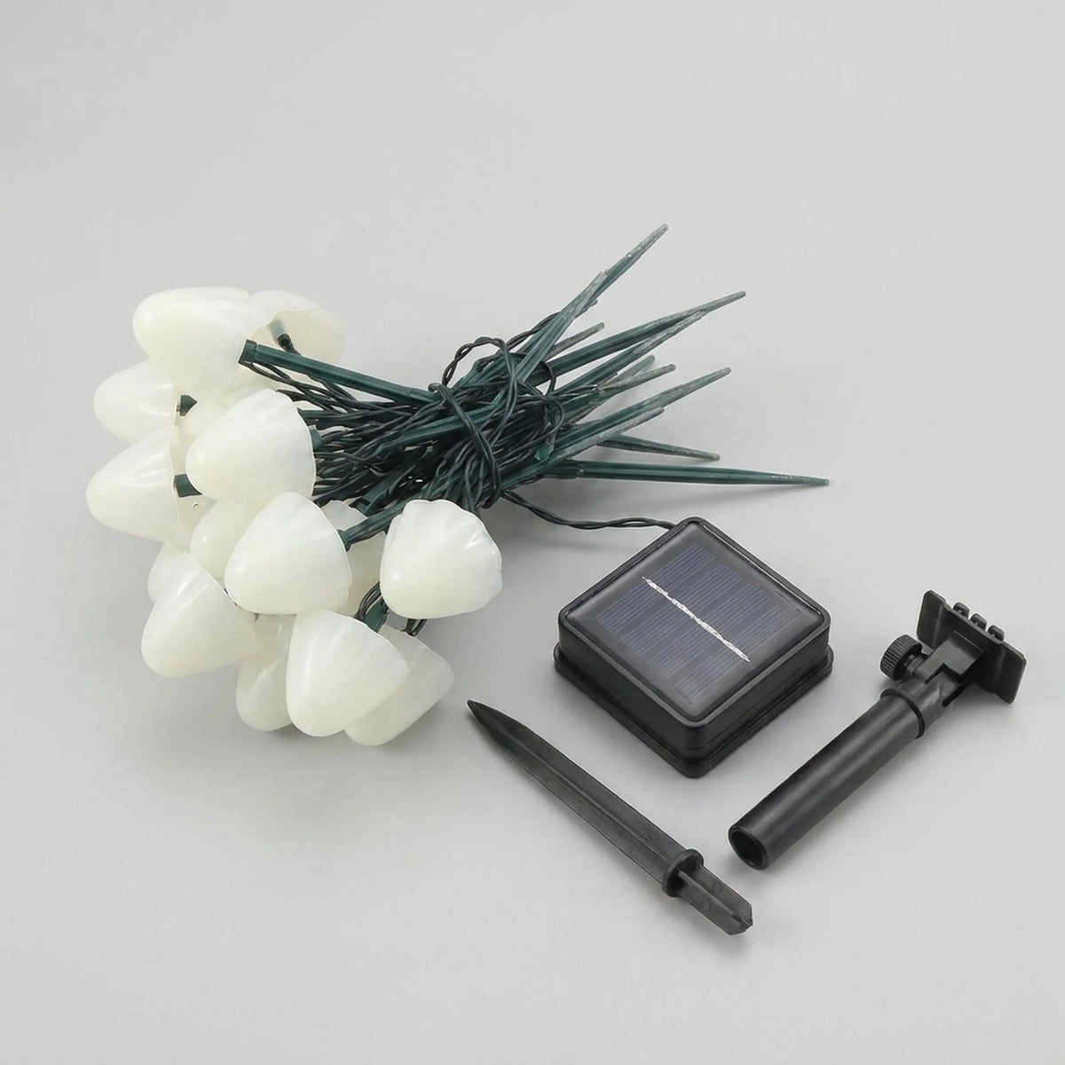 String Lights Solar Mushroom LED Waterproof