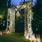 String Lights Solar-Powered Dusk-to-Dawn Realistic Ivy