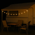 String Lights Solar Powered Warm White IP65
