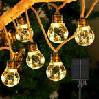 String Lights Solar Retro Filament IP65 Waterproof