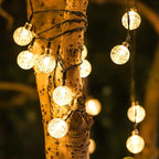 String Lights Solar Twinkle 10m Waterproof