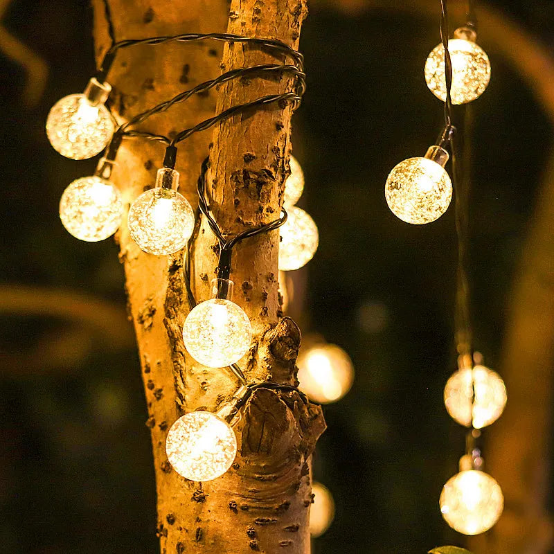 String Lights Solar Twinkle 10m Waterproof