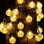 String Lights Solar Twinkle 10m Waterproof