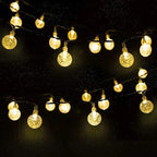 String Lights Solar Twinkle 10m Waterproof