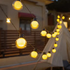 String Lights Solar & USB Remote Control 8 Modes