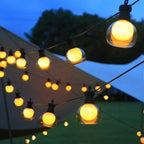 String Lights Solar & USB Remote Control 8 Modes
