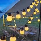 String Lights Solar & USB Remote Control 8 Modes