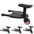 Stroller Board Tool Free Quick Connector & 360 Degree Swivel
