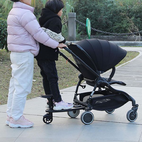 Stroller Board Tool Free Quick Connector & 360 Degree Swivel