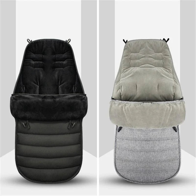 Stroller Footmuff Universal Fit Water-Repellent Double Zipper
