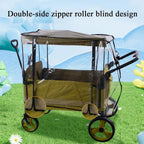 Stroller Rain Cover Double & Quad Waterproof Removable Screens