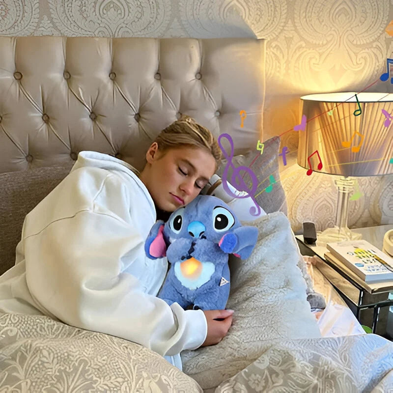 Stuffed Animal Breathing Motion Night Light & Lullaby
