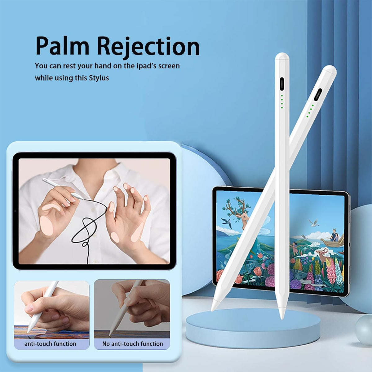 Stylus Pen Universal Capacitive Precision Tip Ergonomic Grip