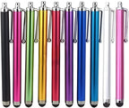 Stylus Set 10-Piece Soft Rubber Tip Aluminum Body