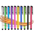 Stylus Set 10-Piece Soft Rubber Tip Aluminum Body