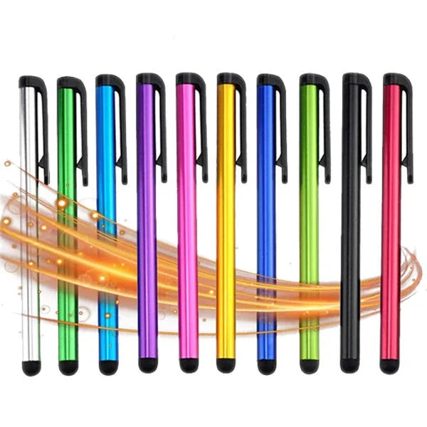 Stylus Set 10-Piece Soft Rubber Tip Aluminum Body