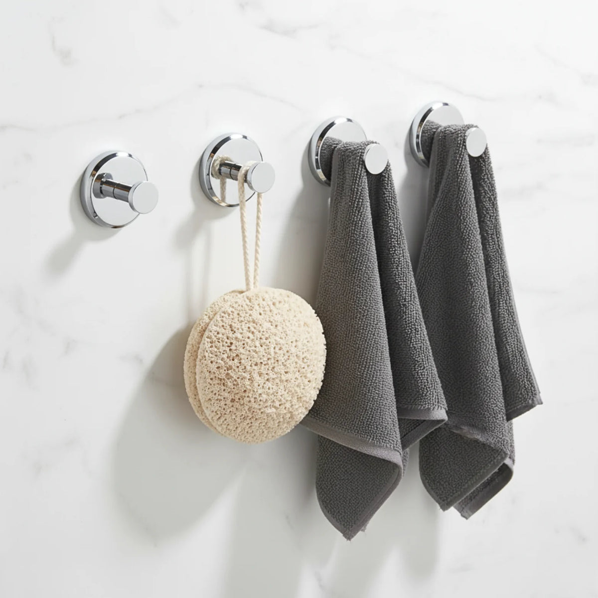 Suction Cup Hooks Strong Suction Tool-Free Stainless Steel