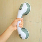 Suction Shower Grab Bar Dual-Lock Ergonomic Grip 300 lb