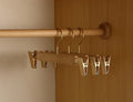 Suit Hanger Camphor Wood Wide Rounded Shoulders