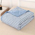 Summer Blanket Lightweight Breathable Polyester Machine Washable