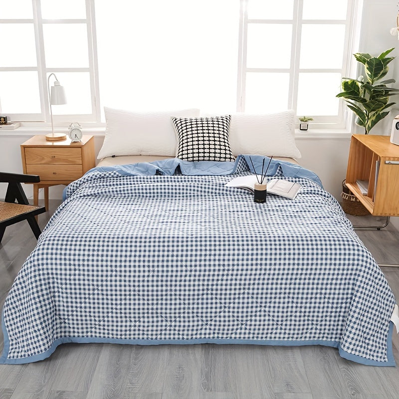 Summer Blanket Lightweight Breathable Polyester Machine Washable
