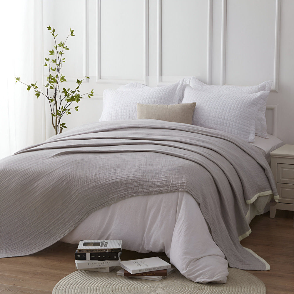 Summer Blanket Multi-Layer Muslin Machine Washable