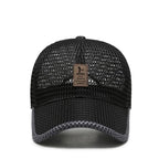 Summer Cap Breathable Mesh Adjustable Snapback