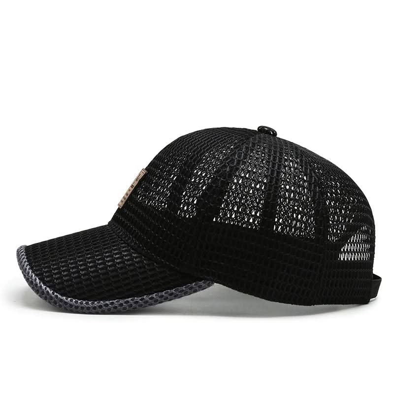 Summer Cap Breathable Mesh Adjustable Snapback