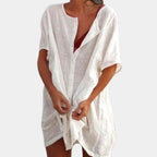 Summer Dress Breathable Sustainable Cotton Blend