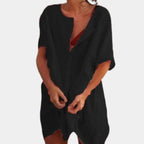 Summer Dress Breathable Sustainable Cotton Blend