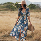 Summer Dress Linen-Cotton Breathable Loose Fit