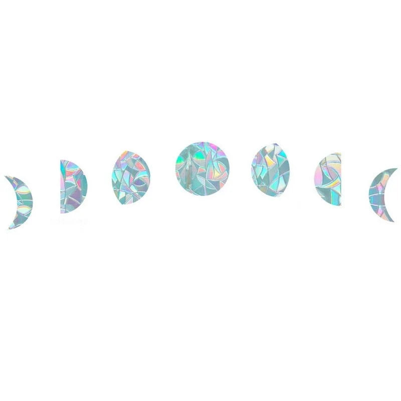 Sun Catcher Window Stickers Rainbow Static Cling Reusable