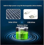Sun Hat Dual Fan Solar & USB Rechargeable