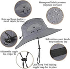 Sun Hat Dual Fan Solar & USB Rechargeable