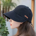 Sun Hat Foldable Wide Brim Breathable & Adjustable Fit