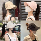 Sun Hat UPF 50+ Foldable Packable Chin Strap